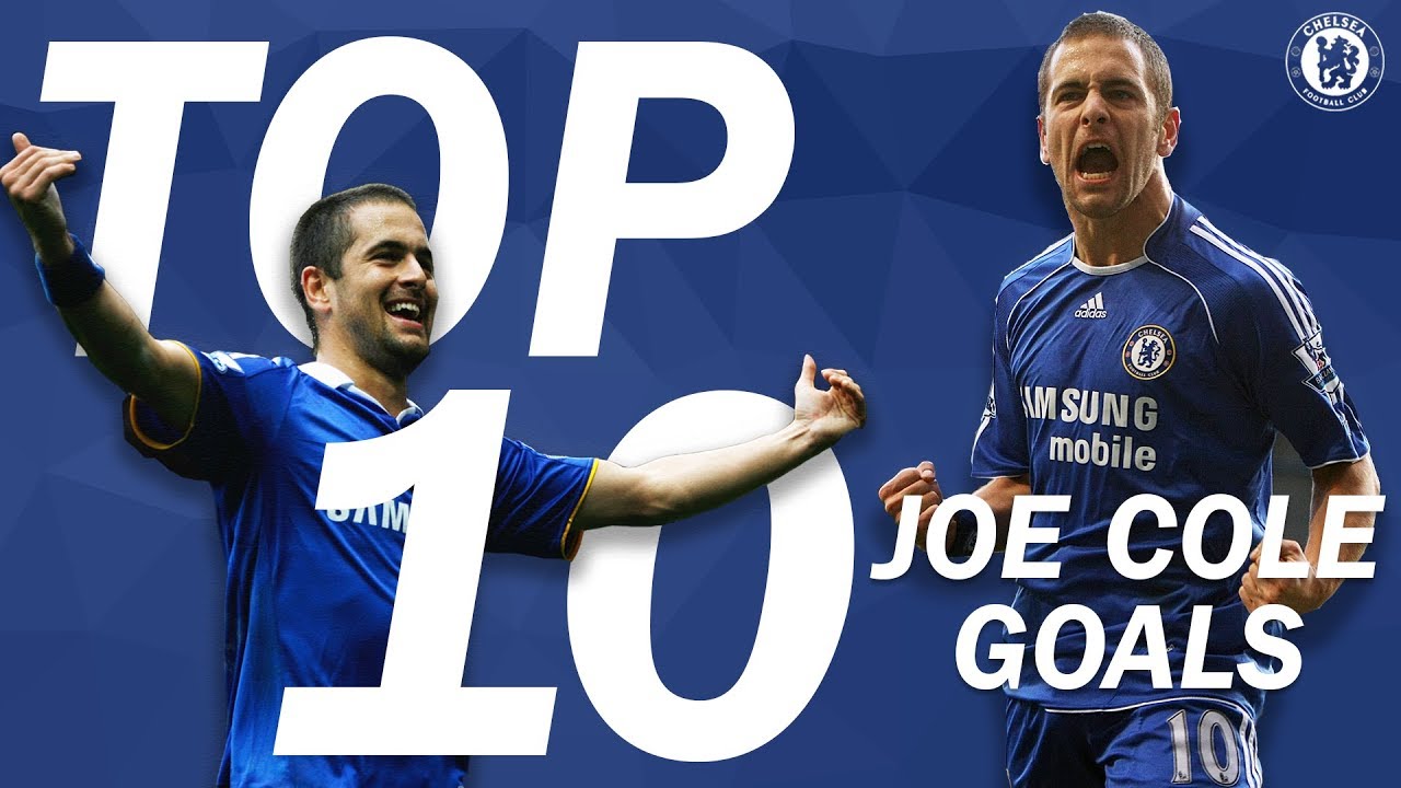 Top 10 Greatest Joe Cole Goals For The Blues | Chelsea Tops